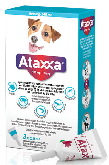 Ataxxa 500 mg/100 mg Spot On für Hunde 4-10kg_2147483647