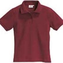 Damen Poloshirt Mikralinar® Weinrot Gr. XXL_2147483647