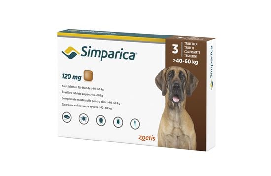 Simparica 120 mg 40 - 60 kg_2147483647