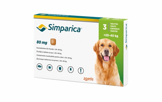 Simparica 80 mg 20 - 40 kg_2147483647