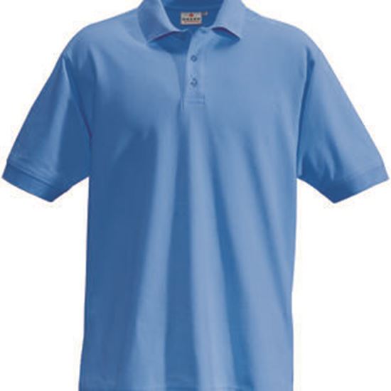 Herren Poloshirt Mikralinar®  Malibu Blue_2147483647