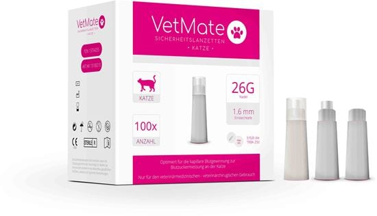 VetMate Sicherheitslanzetten Katze 26G_0