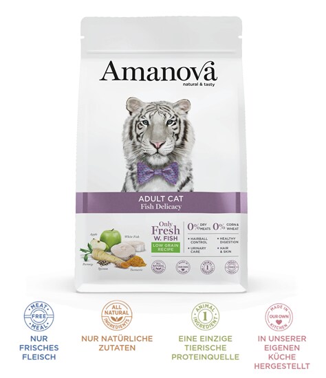 Amanova Adult für Katzen Delicacy Fisch_2147483647