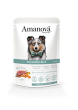 Amanova Nassfutterbeutel für Hunde P02 Irresistible Rind_0