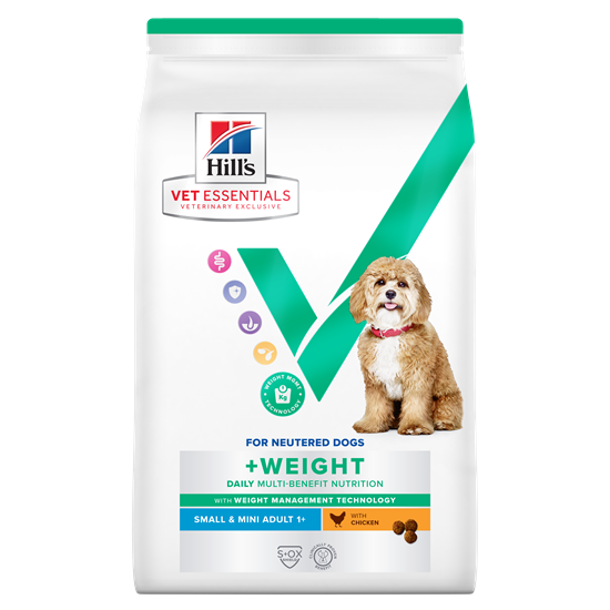 Hills Vet Essentials Multi-Benefit + Weight dult 1+ Small & Mini Trockenfutter Hund mit Huhn_0