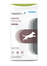 Trovet Plus für Hunde Hepatic frisches Huhn_0