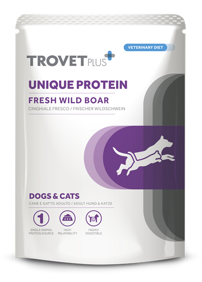 Trovet Plus Nassfutterbeutel für Hunde und Katzen Unique Protein Frisches Wildschwein_2147483647