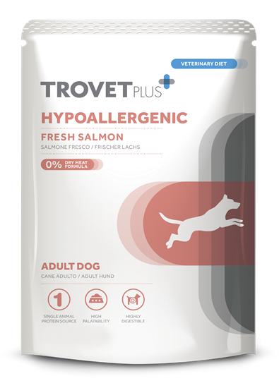 Trovet Plus Nassfutterbeutel für Hunde Hypoallergenic Frischer Lachs_0