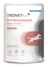 Trovet Plus Nassfutterbeutel für Hunde Hypoallergenic Frischer Lachs_0