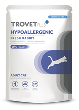 Trovet Plus Nassfutterbeutel für Katzen Hypoallergenic frisches Kaninchen_0