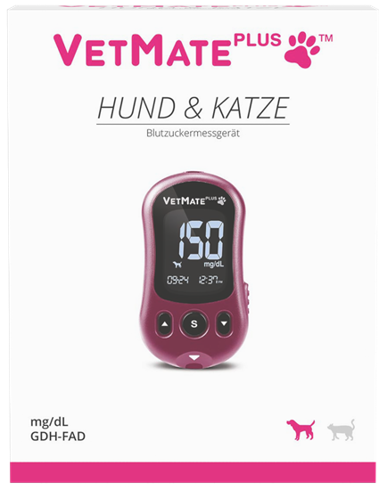 VetMate Plus mg/dl Blutzuckermessgerät_0