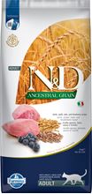 Farmina N&D Ancestral Grain Lamm, Dinkel, Hafer & Heidelbeere Adult Trockenfutter Katze_2147483647