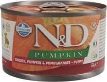 Farmina N&D Pumpkin Huhn & Granatapfel Puppy Mini Nassfutter Hund_2147483647