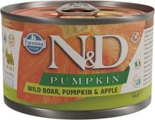 Farmina N&D Pumpkin Wildschwein & Apfel Adult Mini Nassfutter Hund_2147483647