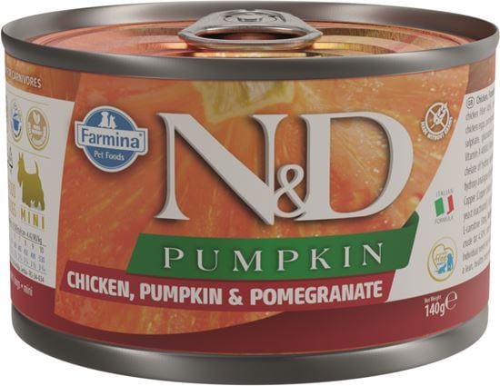 Farmina N&D Pumpkin Huhn & Granatapfel Adult Mini Nassfutter Hund_2147483647