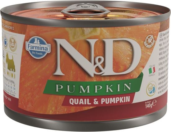 Farmina N&D Pumpkin Wachtel Adult Mini Nassfutter Hund_2147483647