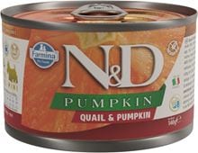 Farmina N&D Pumpkin Wachtel Adult Mini Nassfutter Hund_2147483647