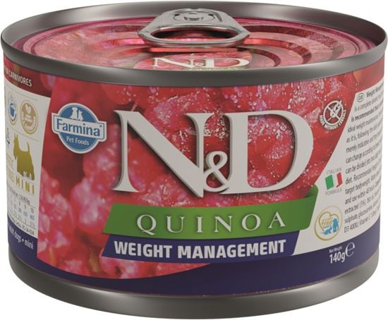 Farmina N&D Quinoa Weight Management Adult Mini Nassfutter Hund_2147483647