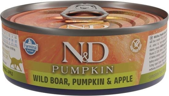 Farmina N&D Pumpkin Wildschwein & Apfel Adult Nassfutter Katze_2147483647