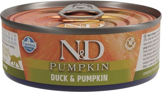 Farmina N&D Pumpkin Ente Adult Nassfutter Katze_2147483647