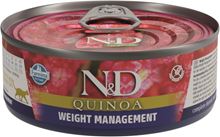 Farmina N&D Quinoa Weight Management Adult Nassfutter Katze_2147483647