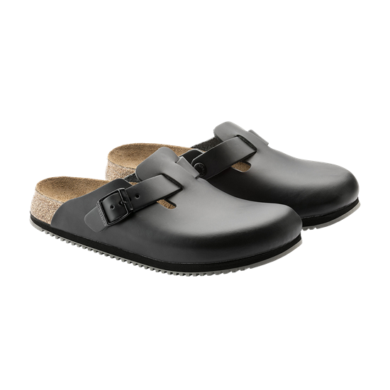 Birkenstockschuhe Boston Super Grip Schwarz_2147483647