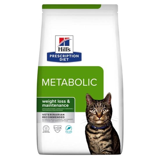 Hills Prescription Diet Metabolic Trockenfutter Katze mit Thunfisch_0