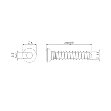 Vi Corticalisschraube 3,5/26mm_1