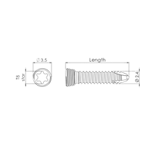 Vi Lockingschraube 2,4/14mm Star-Kopf_1