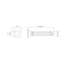 Vi selbstschn. Corticalisschraube 2,7/14mm, Hex-Kopf_1