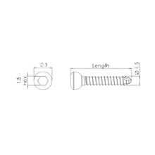 Vi selbstschn. Corticalisschraube 1,5/9mm_1