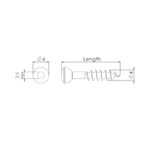 Vi Cancellousschr. selbstsch 1/2 4,0/40mm_1