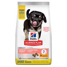 Hills Science Plan Perfect Digestion Medium Puppy Trockenfutter Hund mit Huhn und brauner Reis_0