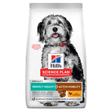 Hills Science Plan Perfect Weight + Active Mobility Medium Adult Trockenfutter Hund mit Huhn_0