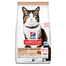 Hills Science Plan Culinary Creations Adult Trockenfutter Katze mit Lachs & Karotte_0