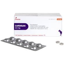 Cardisan 2,5 mg Kautabletten für Hunde_0