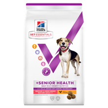 Hills Vet Essentials Multi-Benefit + Senior Health Mature Adult 7+ Medium & Large Breed Trockenfutter für Hunde mit Huhn_0