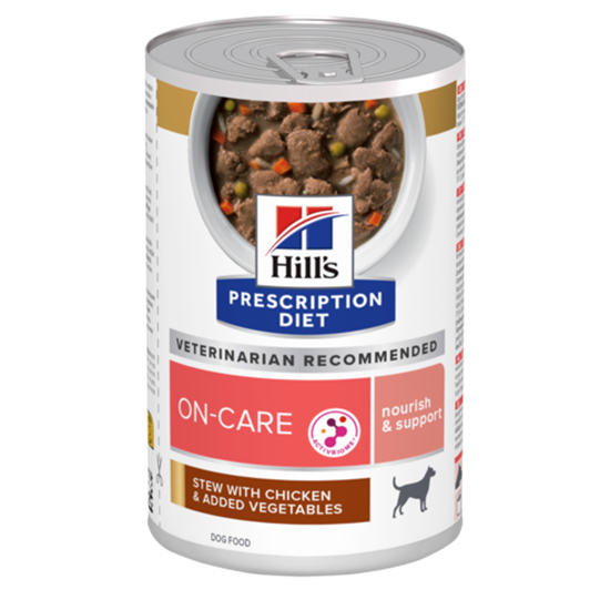 Hills Prescription Diet ON-CARE Ragout Nassfutter Hund mit Huhn & zugefügtem Gemüse_0