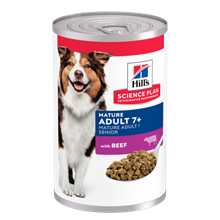 Hills Science Plan Mature Adult 7+ Nassfutter Hund mit Rind_0