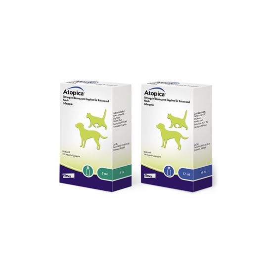 Atopica® 100 mg/ml Lösung zum Eingeben für Katzen und Hunde_0