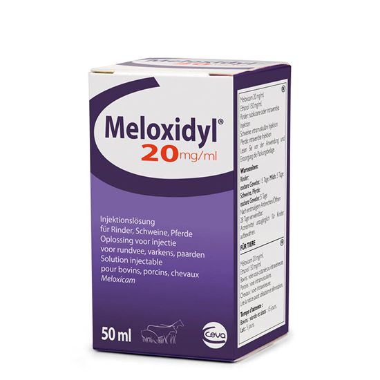 Meloxidyl 20 mg/ml Inj. für Rinder, Schweine u. Pferde_0