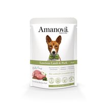 Amanova Nassfutterbeutel für Hunde P05 Lamm & Iberisches Schwein_1