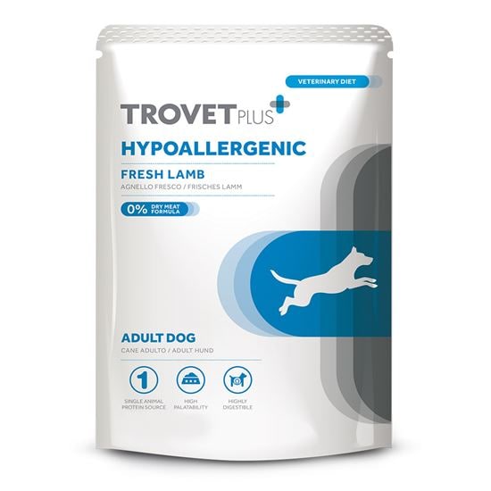 Trovet Plus Nassfutterbeutel für Hunde Hypoallergenic Frisches Lamm_1