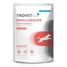 Trovet Plus Nassfutterbeutel für Hunde Renal & Oxalate Frisches Hühnchen_1