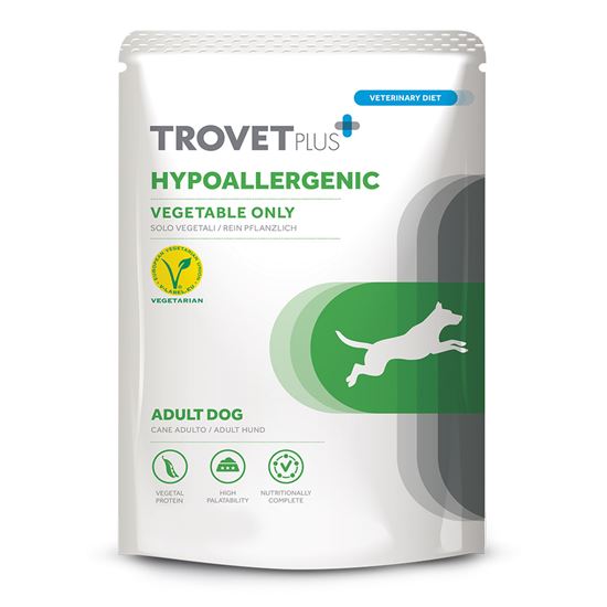 Trovet Plus Nassfutterbeutel für Hunde Hypoallergenic Vegetarisch_1