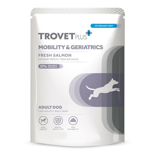 Trovet Plus Nassfutterbeutel für Hunde Mobility & Geriatrics Frischer Lachs_1