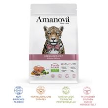 Amanova Sterilised für Katzen Deluxe Lachs_1