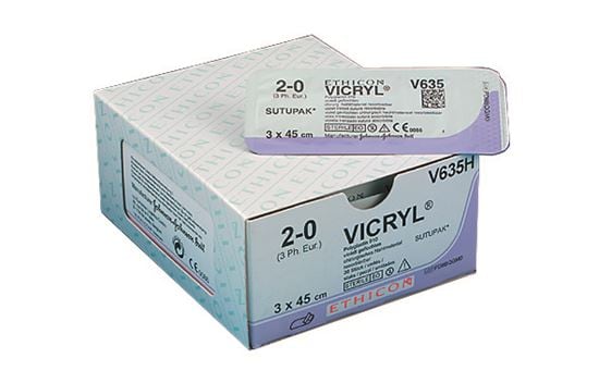 VICRYL®, Einzelfäden ohne Nadel 3 x 45 cm_0