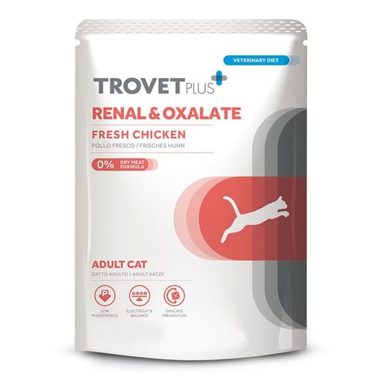 Trovet Plus Nassfutterbeutel für Katzen Renal & Oxalate_1