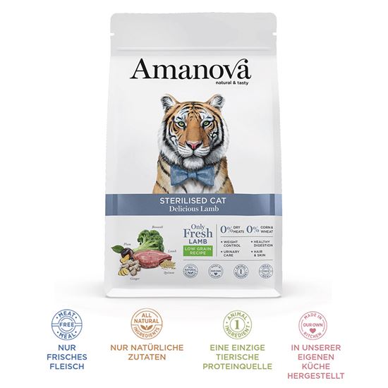 Amanova Sterilised für Katzen Delicious Lamm_2